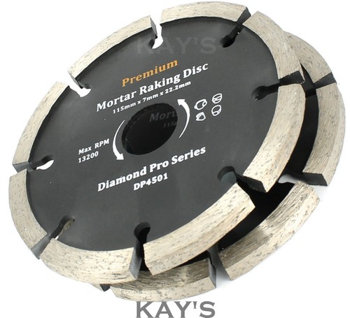 Mortar raking discs diamond - mortar,