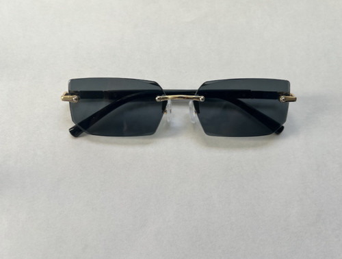 Men rimless sunglasses 3 - rimless,