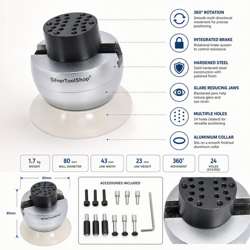 Mini engraver block - block, ball