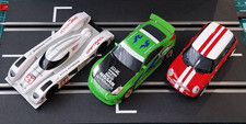 1/32 Scalextric 3x Working Used Cars For Spares/Repairs/Improving/Maintenance