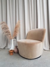 Vtg Late Mid Century IKEA Stockholm Swivel Chair Scandi Danish Style Retro R355