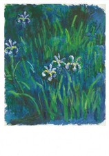 Postcard Claude Monet "Iris"