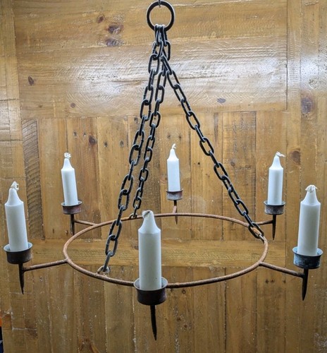 Medieval chandelier candle - medieval,
