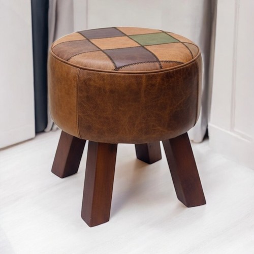 Round vintage brown - vintage, tan