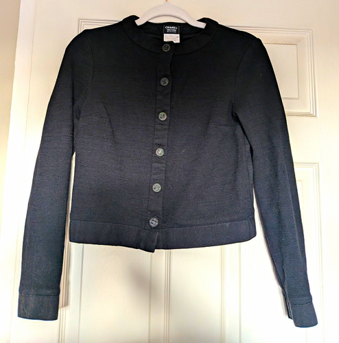 Chanel women black tweed - ,