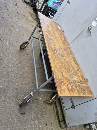 Vintage hospital trolley - vintage,