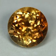 7.96 Cts_Loose Great Gemstone_100 % Natural Imperial Champagne Topaz_Nice Cut