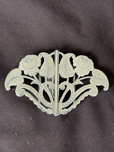 Art nouveau solid silver - solid,