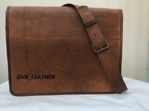 Men vintage leather flap - vintage,