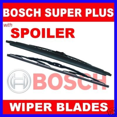 Bosch wiper blades - blades, spoiler