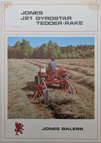 Original jones baler j21 - original,