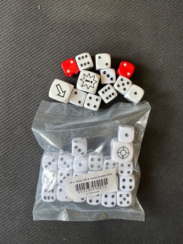 Clear out dice set - clear-out,