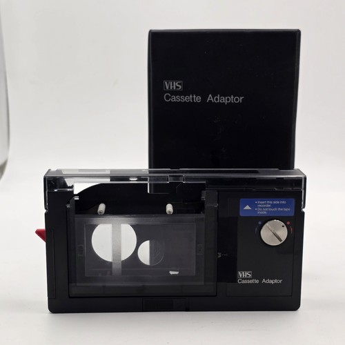 Vhs cassette adapter - vhs,