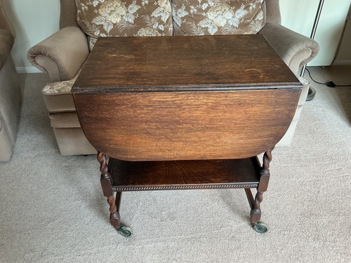 Antique oak barley - oak,