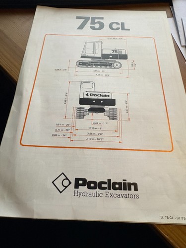 Poclain technical - 75, cl