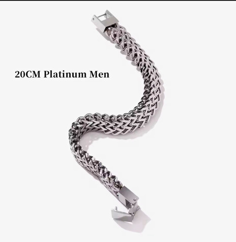 Men silver stainless - silver, steel