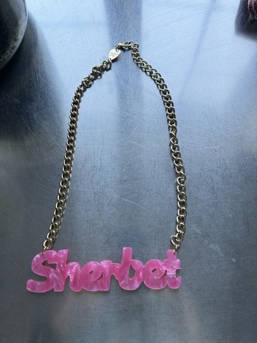 Tatty devine sherbet pink - devine,