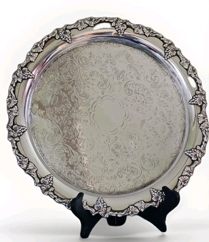 Silver plated tray - silver-plated, tray.
