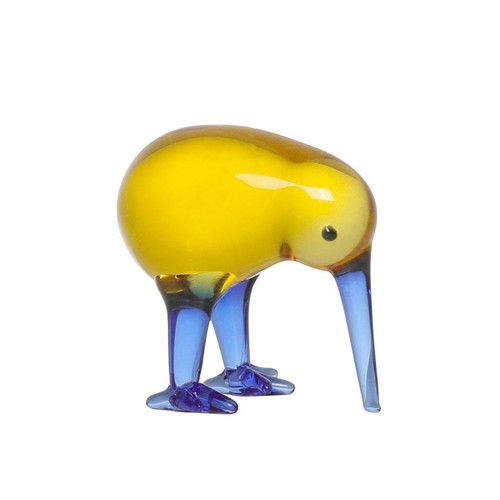 Crystal prey bird figurine - crystal,