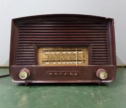 Murphy u198h valve table radio - valve,