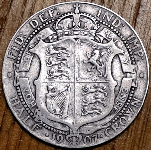 1907 king edward vii half - edward,