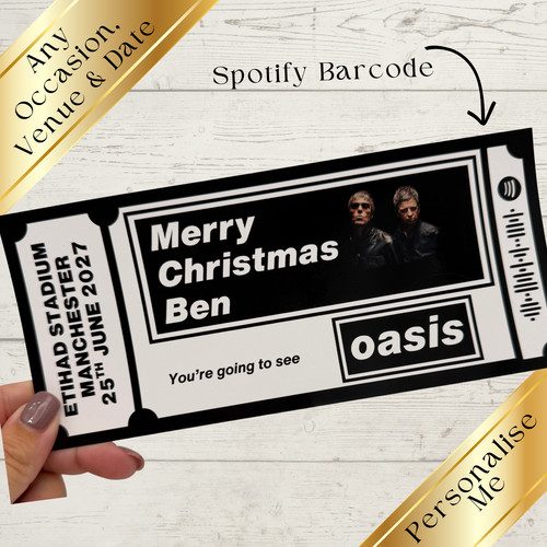 Oasis personalised mock - oasis,