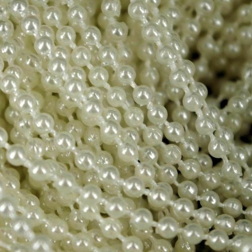 Cream pearls cut - cream,