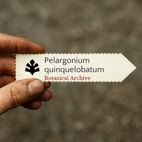 Pelargonium quinquelobatum - , |