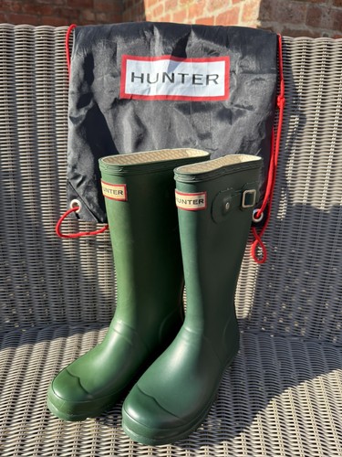Hunter wellies dark green - hunter,