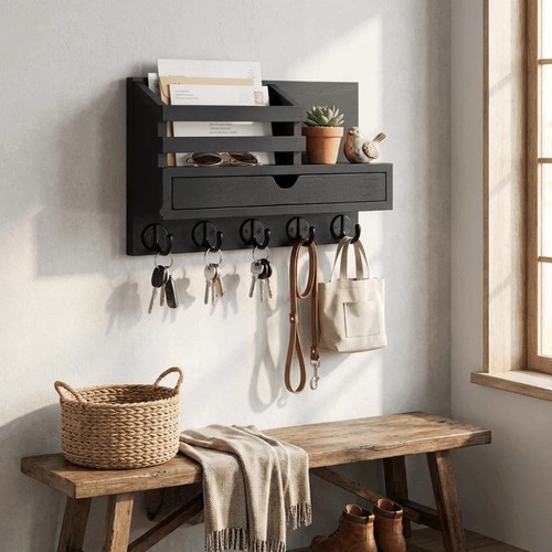 Wall mounted storage rack - storage, with
