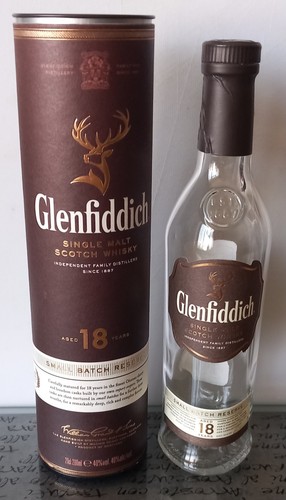 Empty glenfiddich year - glenfiddich,