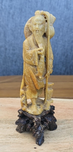 Vintage chinese soapstone hand - vintage,