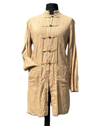 Gold linen long - linen,