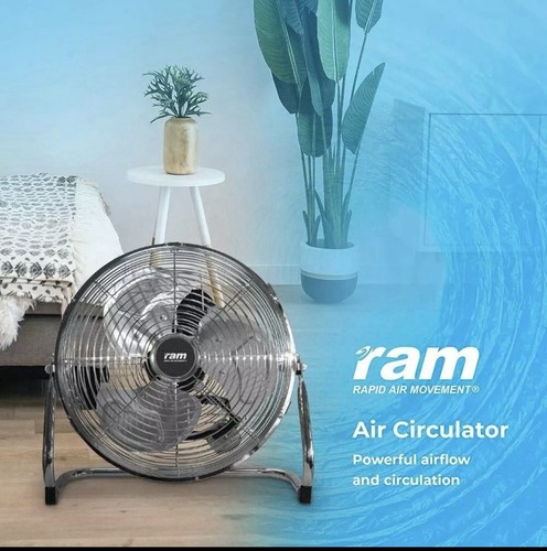 Floor fan metal 23cm - 23cm, air