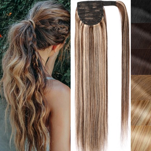 Clip ponytail 100 remy - clip,