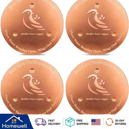 Copper bird bath cleaning - bath,