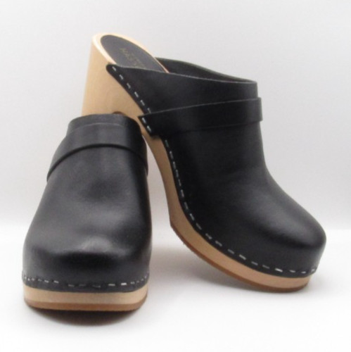 Swedish hasbeens black clogs - hasbeens,