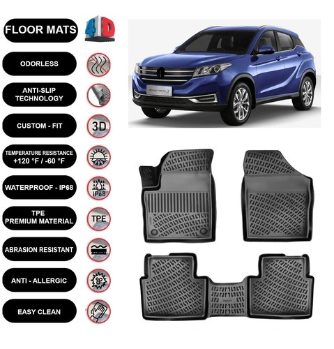 Floor mats liner - fits, dfsk