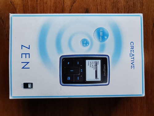 Retro creative zen 20gb - retro,