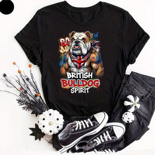 British bulldog shirt union - bulldog, t-shirt
