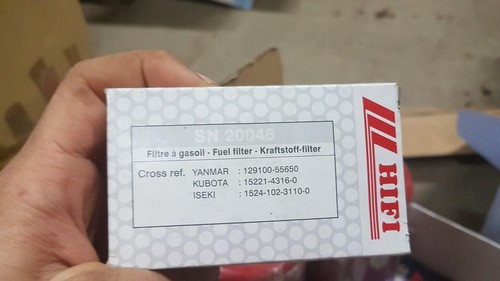 Fuel filter takeuchi - fuel,