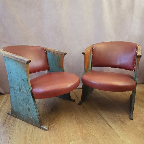 Pair 1930s art deco gomme - 1930s,