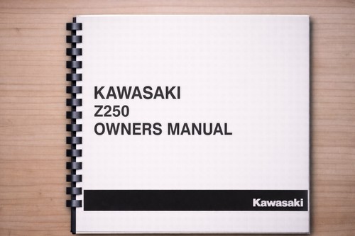 Kawasaki motorcycle z250 user - kawasaki,