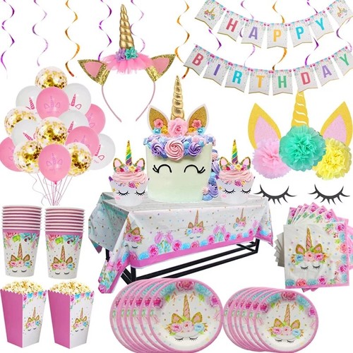Unicorn birthday party - birthday,