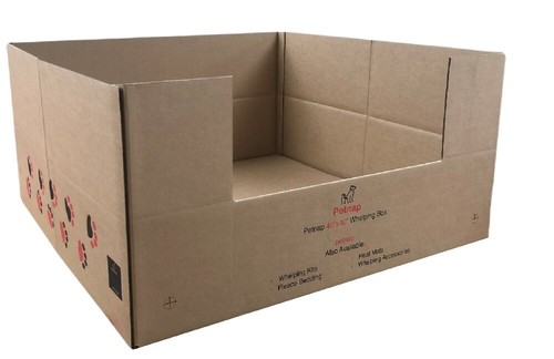 Whelping box cardboard - whelping,