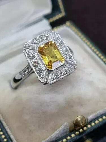 Art deco design - deco, yellow