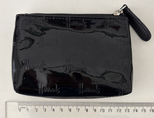 Harrods black embossed pvc - harrods,