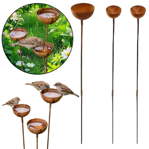 Vintage pcs metal long stem - pcs,