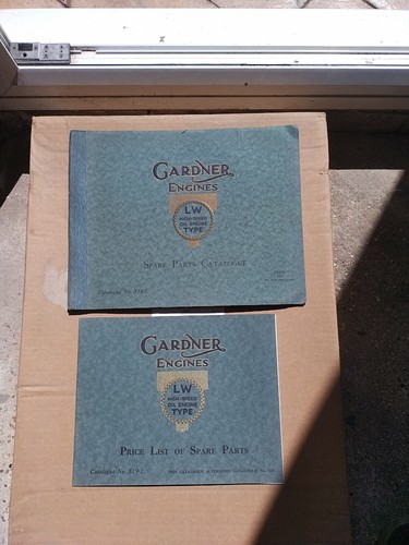 Gardner engines spare - gardner, parts