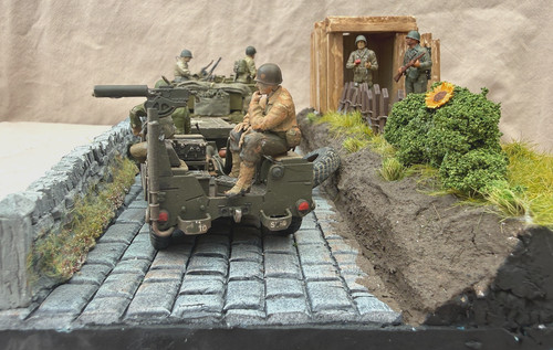 Diorama base suit and - suit, scale